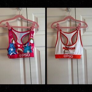 Two PSD Bras